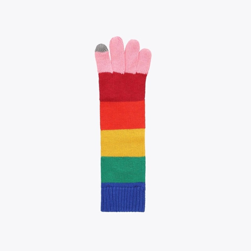 Kurt Geiger London Rainbow Women\'s Gloves Multicolor | Malaysia EU74-058