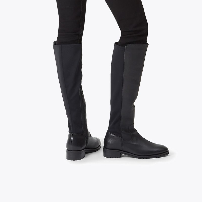 Kurt Geiger London Rayko Women's Knee-High Boots Black | Malaysia DX81-690