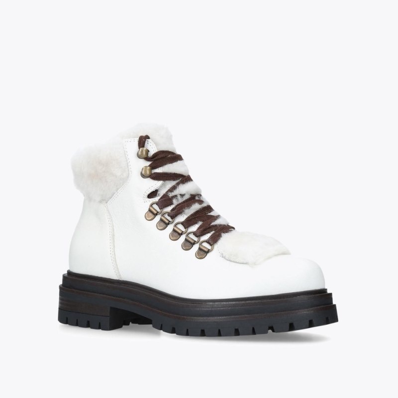 Kurt Geiger London Regent Women's Boots White | Malaysia EO98-400