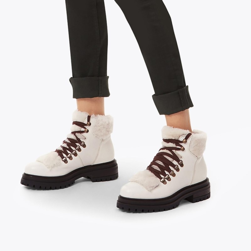 Kurt Geiger London Regent Women's Boots White | Malaysia EO98-400