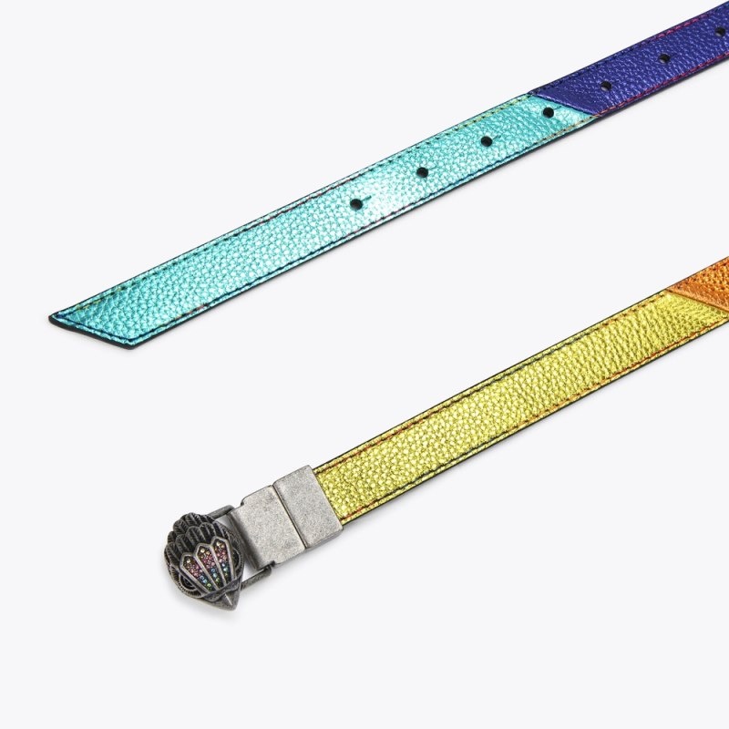 Kurt Geiger London Reversible 20 Eagle Women's Belts Multicolor | Malaysia EF58-569