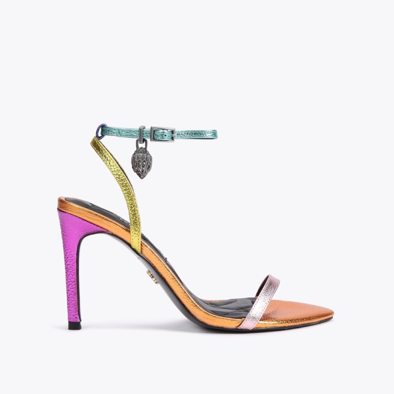 Kurt Geiger London Shoreditch Sandal Women\'s Heels Multicolor | Malaysia KE86-665