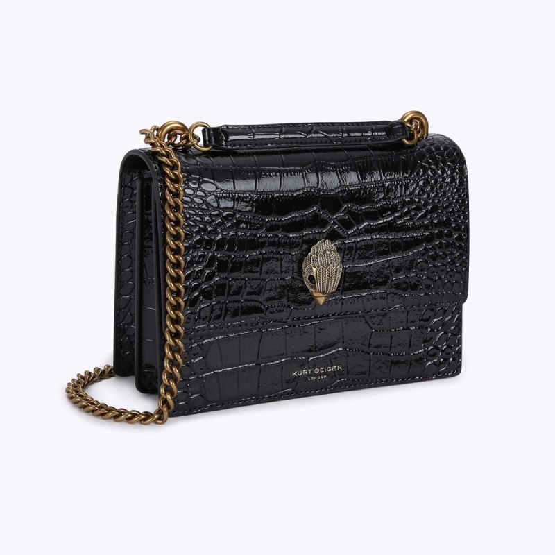 Kurt Geiger London Shoreditch Women's Crossbody Bags Black | Malaysia LM56-421