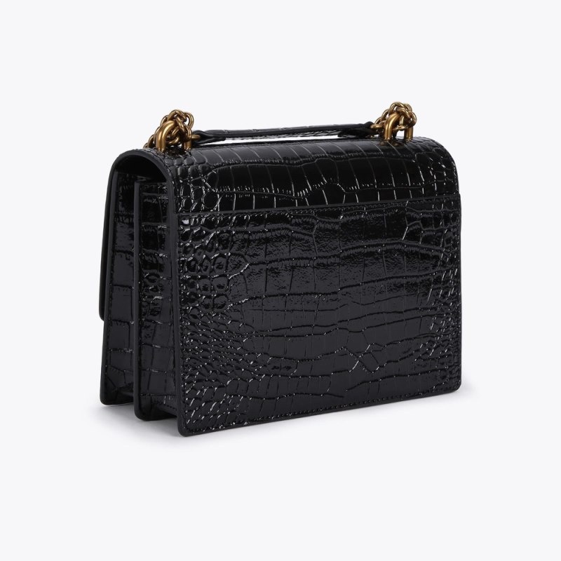 Kurt Geiger London Shoreditch Women's Crossbody Bags Black | Malaysia LM56-421