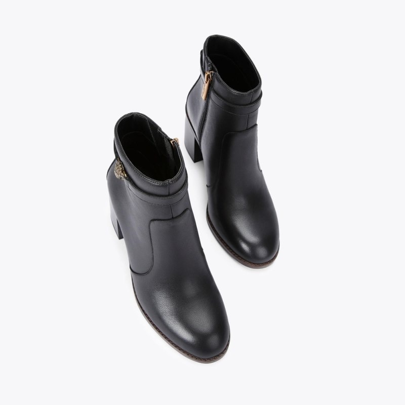 Kurt Geiger London Shoreditch Women's Ankle Boots Black | Malaysia QX74-476