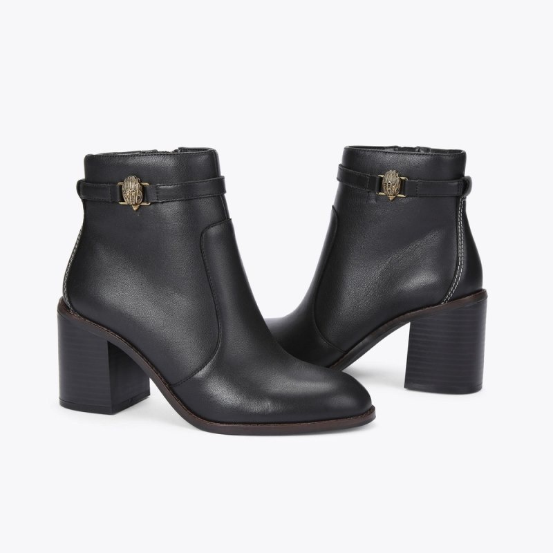 Kurt Geiger London Shoreditch Women's Ankle Boots Black | Malaysia QX74-476