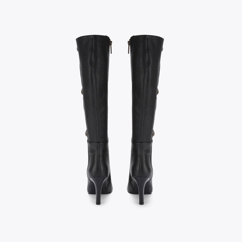 Kurt Geiger London Shoreditch Women's Heeled Boots Black | Malaysia WY82-773