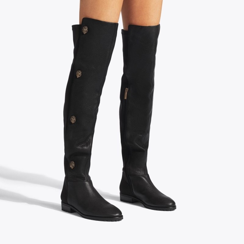 Kurt Geiger London Shoreditch Women's Knee-High Boots Black | Malaysia PQ25-434