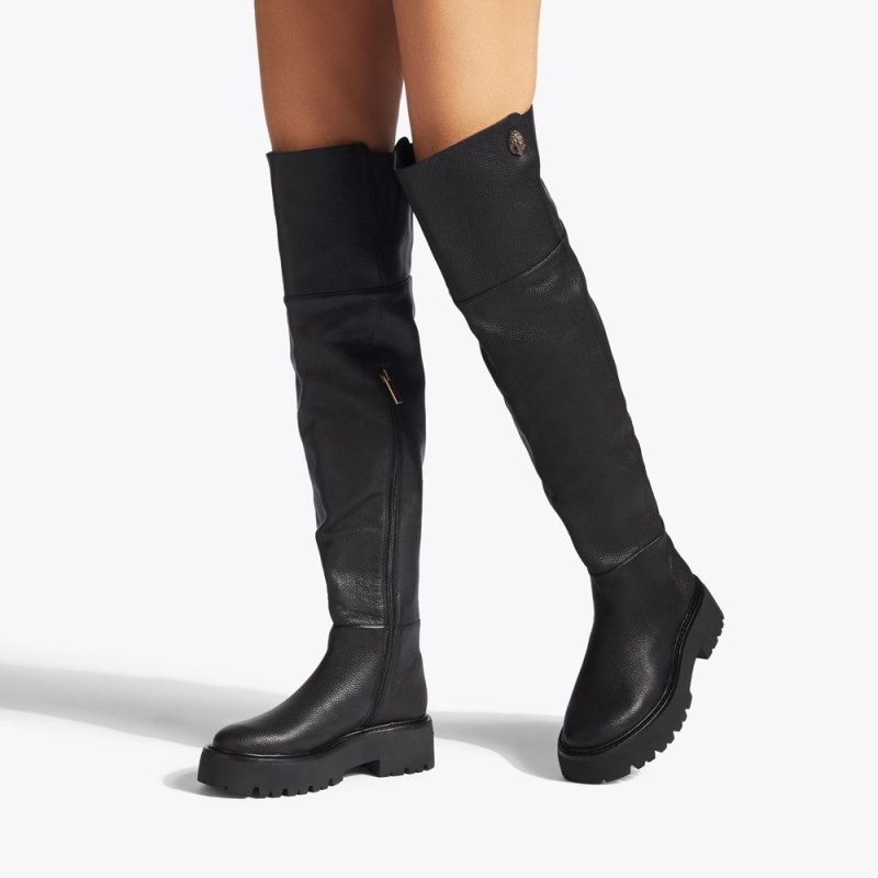 Kurt Geiger London Shoreditch Women's Knee-High Boots Black | Malaysia YL86-515