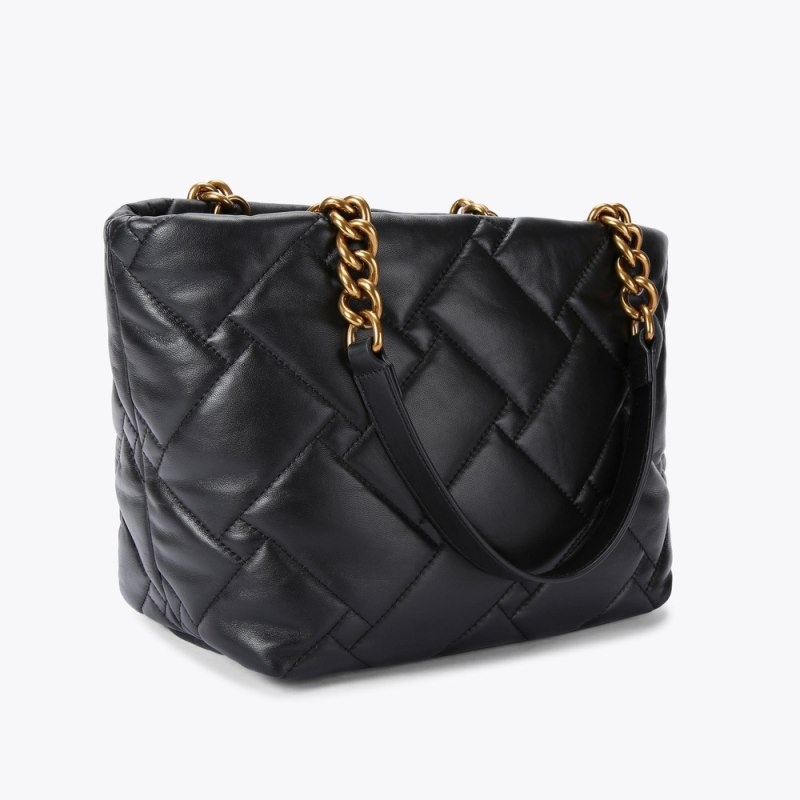Kurt Geiger London Small Kensington Soft Women's Shopper Bag Black | Malaysia JZ99-990