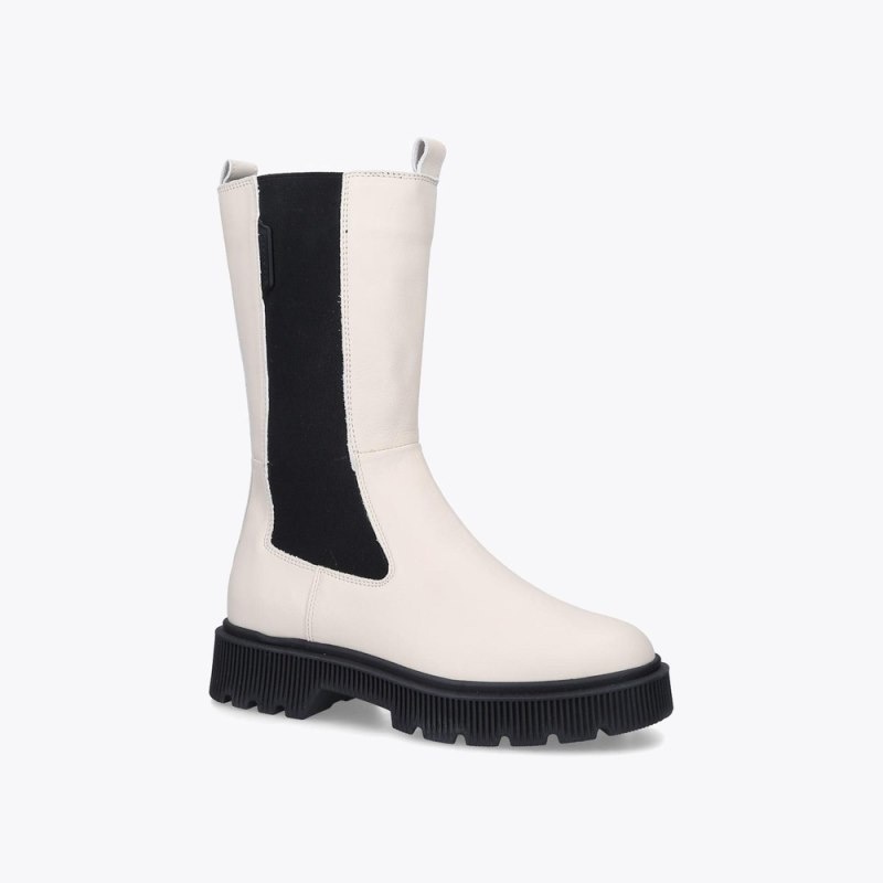 Kurt Geiger London Stint Women's Chelsea Boots Bone | Malaysia TN15-240