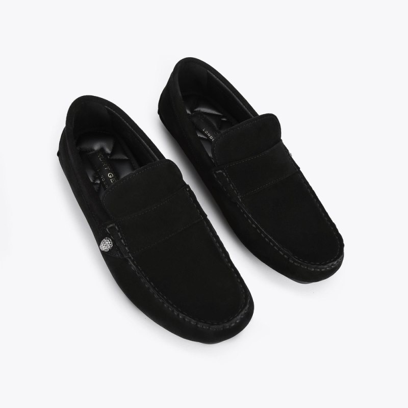 Kurt Geiger London Stirling Men's Loafers Black | Malaysia AZ78-755