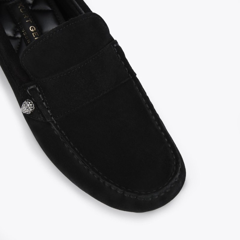 Kurt Geiger London Stirling Men's Loafers Black | Malaysia AZ78-755