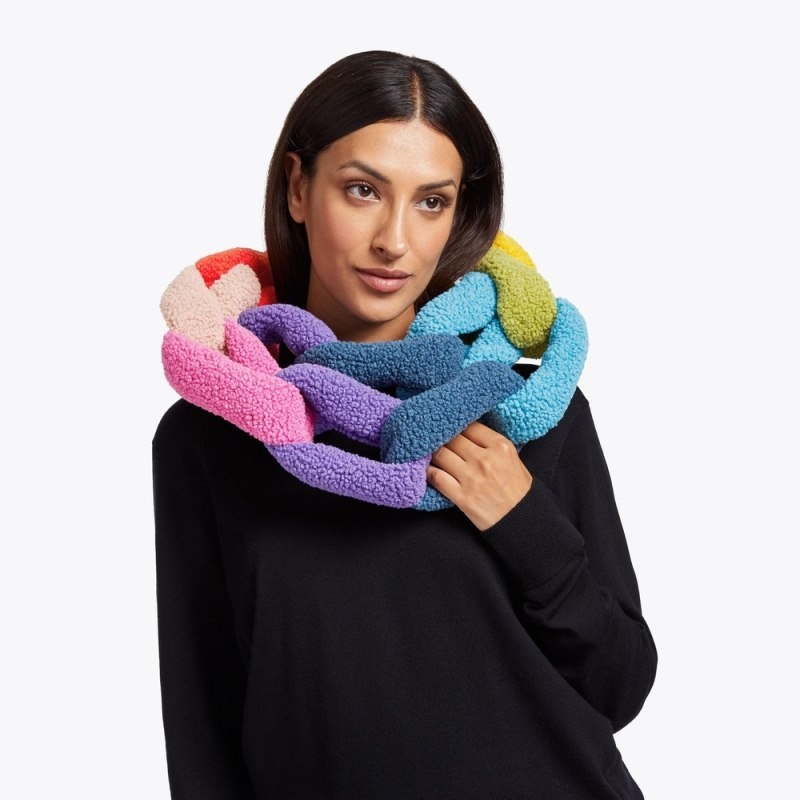 Kurt Geiger London Teddy Chain Women's Scarves Multicolor | Malaysia FF30-250