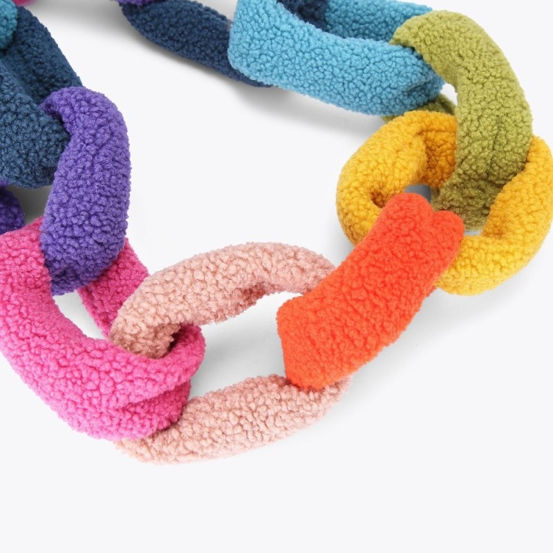 Kurt Geiger London Teddy Chain Women's Scarves Multicolor | Malaysia FF30-250