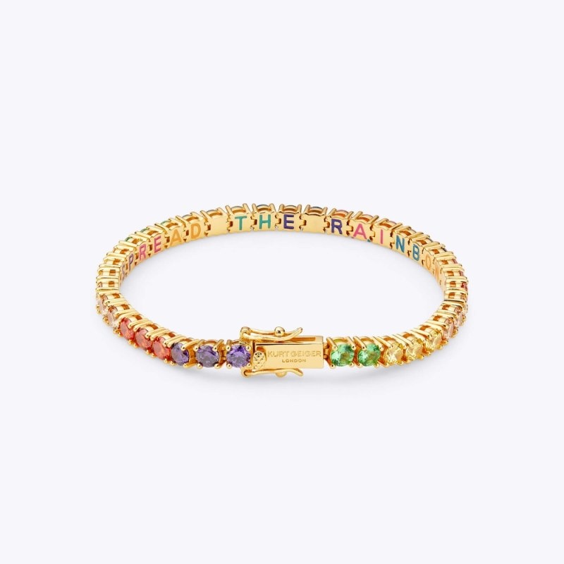 Kurt Geiger London Tennis Bracelet Women's Jewelry Multicolor | Malaysia WQ49-569