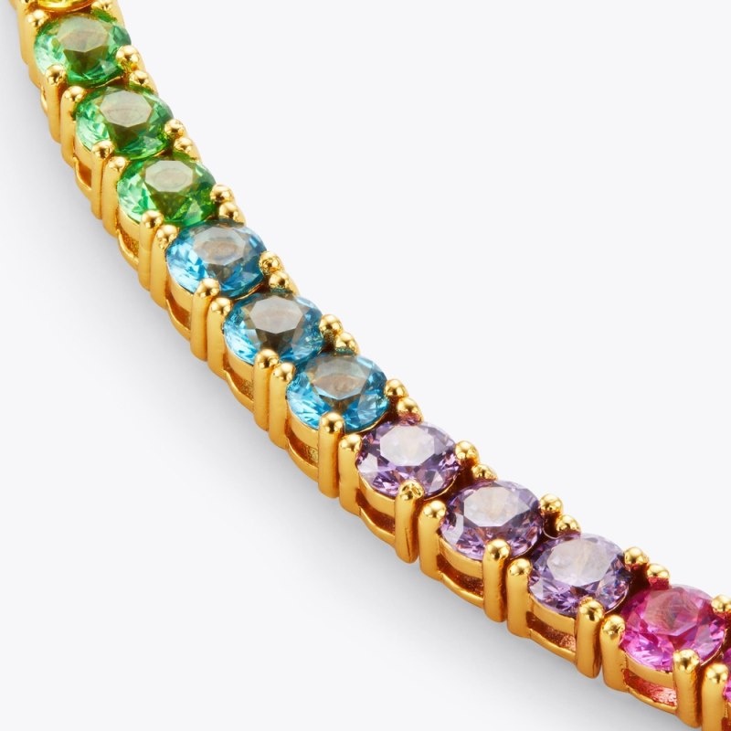 Kurt Geiger London Tennis Necklace Women's Jewelry Multicolor | Malaysia LX20-234