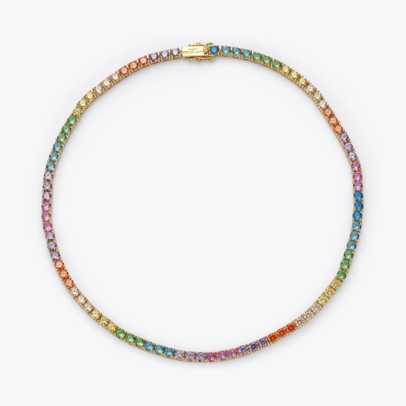 Kurt Geiger London Tennis Necklace Women\'s Jewelry Multicolor | Malaysia LX20-234
