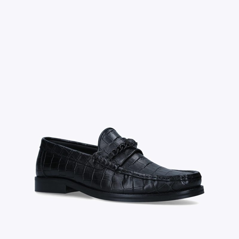 Kurt Geiger London Vincent Chain Men's Dress Shoes Black | Malaysia TK41-989