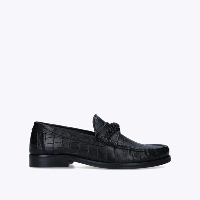 Kurt Geiger London Vincent Chain Men\'s Dress Shoes Black | Malaysia TK41-989
