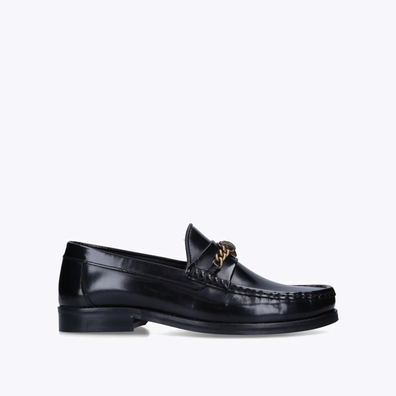 Kurt Geiger London Vincent Chain Men\'s Dress Shoes Black | Malaysia GJ58-344